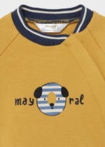 Mayoral Βρεφικό Φούτερ για Αγόρι Κίτρινο 21-02406-035 - Image 4