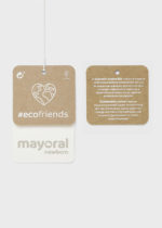Mayoral Βρεφικό Φόρεμα ECOFRIENDS για κορίτσι Κόκκινο 12-02806-084 - Image 5