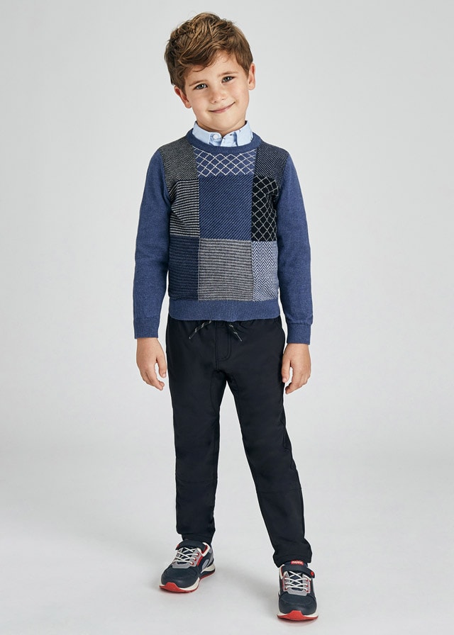 11-04567-003-L-2 Mayoral Παιδικό Παντελόνι Υφασμάτινο για Αγόρι Μαύρο 12-04567-003 - Image 1