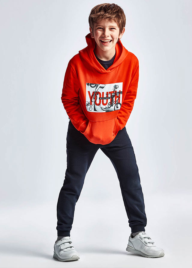 11-07546-059-L-2 Mayoral Παντελόνι φούτερ για Αγόρι Μαύρο 12-07546-059 - Image 1