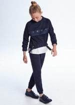 Mayoral Παιδικό Παντελόνι μακρυ jogger για Κορίτσι Μπλε  12-07569-027