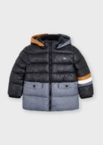 Mayoral Παιδικό Μπουφάν για Αγόρι Γκρι-Μαύρο 04413-010 - Image 3