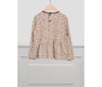 Abel & Lula Παιδική Μπλουζα Σταμπωτη Καρδιες για Κορίτσι Μπεζ 05618-002 - Image 3