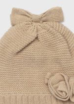 Mayoral Βρεφικό Σετ σκούφος και κασκόλ για Κορίτσι Μπεζ 12-10105-018 – Bild 2