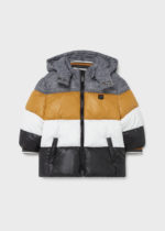 Mayoral Βρεφικό Μπουφάν λωρίδες για αγόρι Πορτοκαλί 12-02419-048 - Image 2