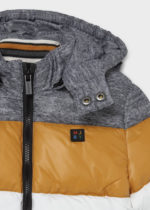 Mayoral Βρεφικό Μπουφάν λωρίδες για αγόρι Πορτοκαλί 12-02419-048 - Image 4