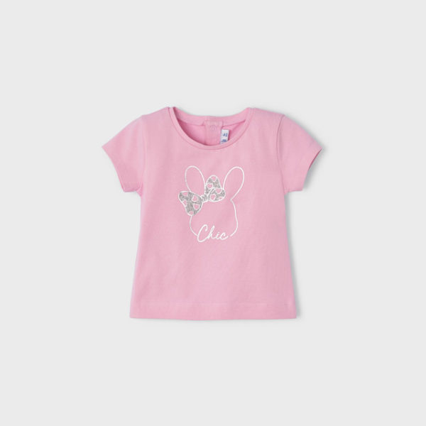 Mayoral Παιδικό Μπλουζάκι κοντομάνικο για Κορίτσι Ροζ 22-00105-051