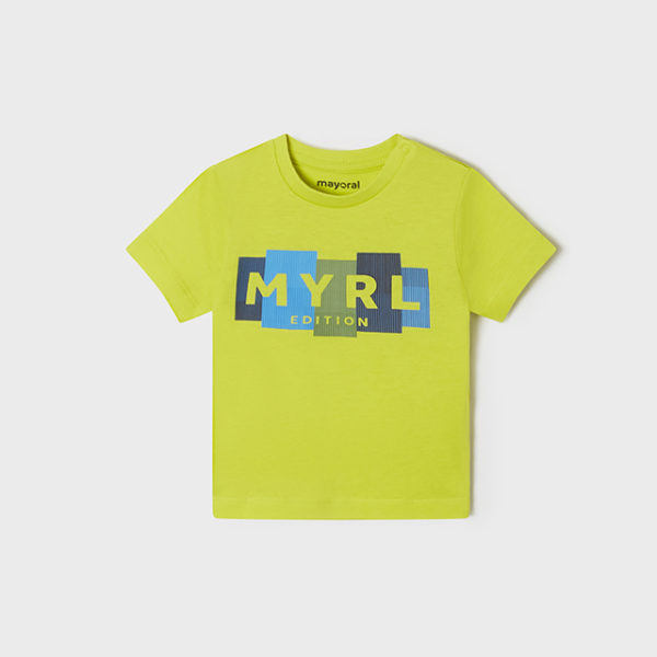 Mayoral Βρεφικό Μπλουζάκι  για Αγόρι Λάιμ 22-00106-034