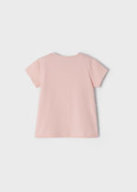 Mayoral Παιδικό Μπλουζακι κοντομάνικο για Κορίτσι Απαλό Ροζ 22-00174-055 - Image 2