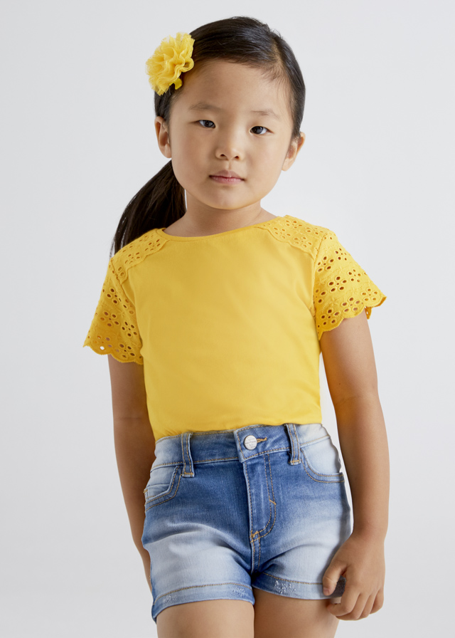 22-00236-088-L-3 Mayoral Παιδικό Σορτσάκι για Κορίτσι Τζιν 22-00236-088 - Image 1