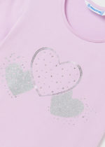 Mayoral Παιδικό Μπλουζάκι κοντομάνικο για Κορίτσι Λιλά 22-00854-035 - Image 3