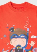 Mayoral Βρεφικό Μπλουζάκι κοντομάνικο για Αγόρι Καρπουζί 22-01010-085 - Image 6