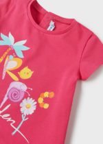 Mayoral Βρεφικό Μπλουζάκι για Κορίτσι Ματζεντα 22-01033-050 - Image 3