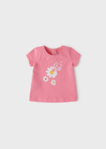 Mayoral Παιδικό Μπλουζακι κοντομάνικο για Κορίτσι Ροζ 22-01033-053
