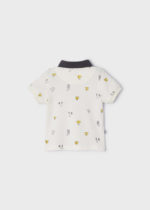 Mayoral Βρεφικό Πόλο κοντομάνικο για Αγόρι Σπασμένο Λευκό 22-01108-034 - Image 2