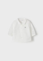 Mayoral Βρεφικό Πουκάμισο μακρυμάνικο για Αγόρι Εκρού   22-01182-095