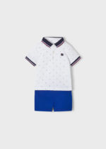 Mayoral Παιδικό Σετ Βερμούδα για Αγόρι Λευκό 22-01233-067