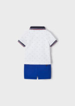 Mayoral Παιδικό Σετ Βερμούδα για Αγόρι Λευκό 22-01233-067 - Image 2