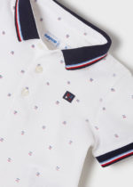 Mayoral Παιδικό Σετ Βερμούδα για Αγόρι Λευκό 22-01233-067 - Image 3