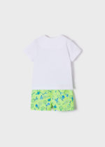 Mayoral Παιδικο Σετ μαγιο για Αγόρι Λευκο 22-01659-049 - Image 2