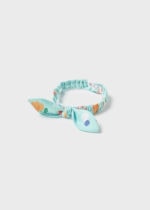 Mayoral Βρεφικό Φόρεμα Σταμπωτό με κορδέλα για Κορίτσι Γαλάζιο 22-01857-062 - Image 5