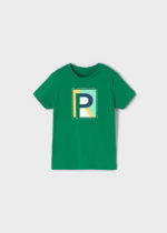 Mayoral Παιδικό Μπλουζάκι Διπλό για Αγόρι Πράσινο Μπλε 22-03012-076 - Image 4