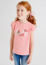 Mayoral Παιδικό Μπλουζάκι για Κορίτσι Ροζ 22-03047-074