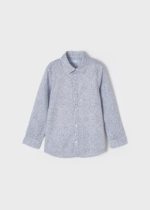 Mayoral Παιδικό Πουκάμισο μακρυμάνικο για Αγόρι Ναυτικό Μπλε 22-03120-047 - Image 2