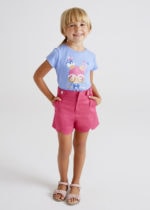 Mayoral Παιδικό Σορτσάκι για Κορίτσι Φούξια 22-03276-070