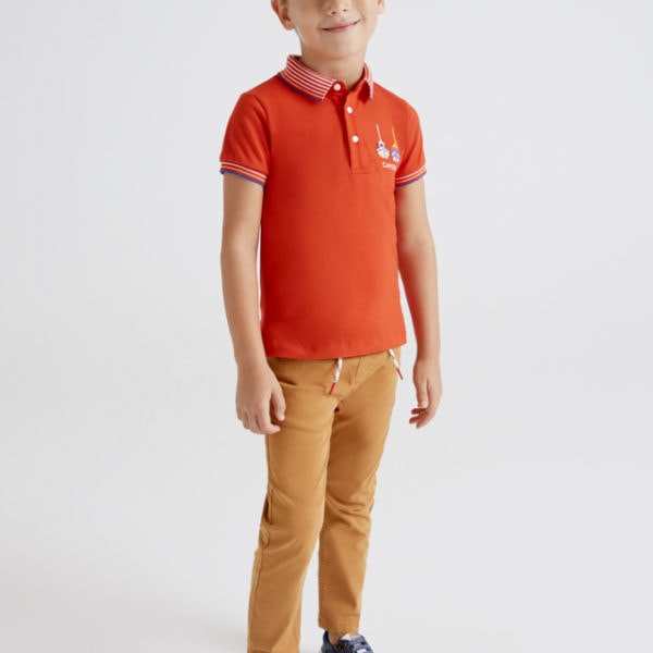 Mayoral Παιδικό Παντελόνι Mακρύ για Αγόρι Μπεζ 22-03581-010