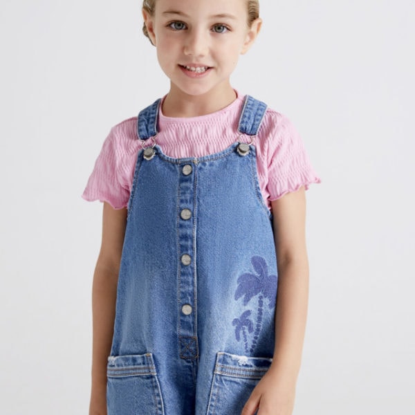 Mayoral Παιδική Σαλοπέτα για Κορίτσι Τζιν 22-03667-088