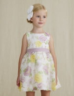 Abel & Lula Παιδικό Φόρεμα με μονόκλωνο νήμα σταμπωτό για Κορίτσι Φλοράλ22-05019-009