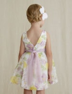 Abel & Lula Παιδικό Φόρεμα με μονόκλωνο νήμα σταμπωτό για Κορίτσι Φλοράλ22-05019-009 - Image 2