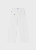 Mayoral Παιδικό Παντελόνι μακρύ για Κορίτσι Λευκό 22-06569-051 – Bild 2