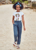 Mayoral Παιδικό Παντελόνι μακρύ για Κορίτσι Τζιν 22-06572-055