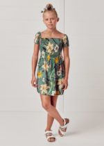 Mayoral Παιδικό Φόρεμα για Κορίτσι Πράσινο 22-06967-004