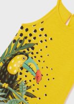 Mayoral Παιδικό Φόρεμα για Κορίτσι Κιτρινο 22-06990-087 - Image 4