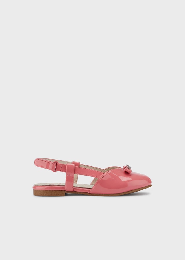 22-45351-069-L-4 Mayoral Παιδικές Μπλαρίνες ανοιχτές για Κορίτσι Κοραλί 22-45351-069 - Image 1