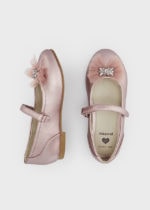 Mayoral Παιδικές Μπαλαρίνες αμπιγέ για Κορίτσι Ροζ μεταλλιζέ  22-45353-074 - Image 2