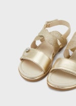 Mayoral Παιδικά Παπούτσια Σανδάλια για Κορίτσι Χρυσαφί 22-45361-096 - Image 4