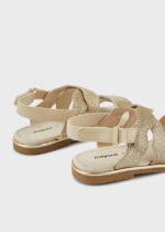 Mayoral Παιδικά Παπούτσια Σανδάλια για Κορίτσι Χρυσαφί 22-45361-096 - Image 5