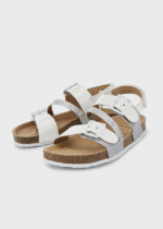 Mayoral Παιδικά Παπούτσια  Σανδάλια για Κορίτσι Λευκό-Ασημί 22-45369-023 - Image 3