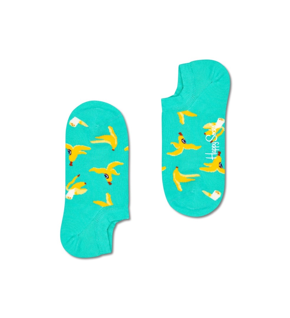 BBS38-7000-1 Happy Socks - Banana Break No Show Sock BBS38-7000 - Image 1