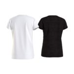 Calvin Klein Kids Παιδικό Σετ 2 Μπλούζες SLIM MONOGRAM TOP για Κορίτσι Λευκό-Μαύρο IG0IG012580K9 - Image 3
