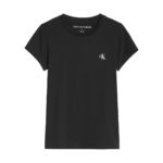 Calvin Klein Kids Παιδικό Σετ 2 Μπλούζες SLIM MONOGRAM TOP για Κορίτσι Λευκό-Μαύρο IG0IG012580K9 - Image 6