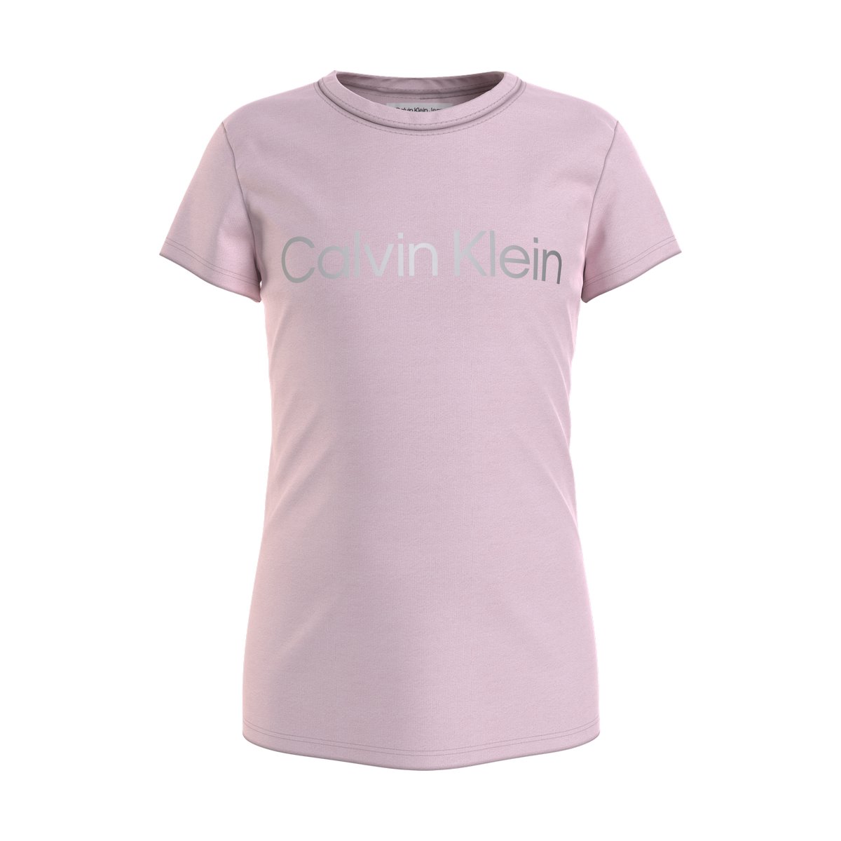 IG0IG01350TPA_F Calvin Klein Kids Παιδική Μπλούζα SILVER LOGO για Κορίτσι Ροζ IG0IG01350-TPA - Image 1