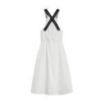 Calvin Klein Kids Παιδικό Φόρεμα LOGO TAPE STRAP MIDI για Κορίτσι Άσπρο IG0IG01409YAF - Image 2