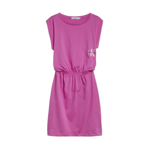 Calvin Klein Kids Παιδικό Φόρεμα MONOGRAM OFF PLACED T DRESS για Κορίτσι Ροζ  IG0IG01416VTB