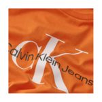 Calvin Klein Kids Παιδική Μλούζα MONOGRAM LOGO Unisex Πορτοκαλί IU0IU00267SGC - Image 5