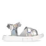 Calvin Klein Kids Παιδικά Σανδάλια VELCRO για Κορίτσι Ασημί V4A2-80212-1420904 - Image 2